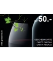 Geschenkkarte CHF 50.00 schwarz