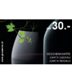 Geschenkkarte CHF 30.00 schwarz