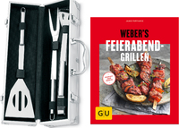Kochbuch Feierabend-Grillen und edler Grillkoffer Kochbuch Feierabend-Grillen und edler Grillkoffer