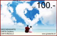 Geschenkkarte CHF 100.00 Lovecard