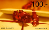 Geschenkkarte EUR 100 golden card