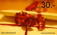 Geschenkkarte EUR 30 golden card