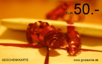 Geschenkkarte EUR 50 golden card