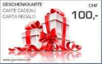 Geschenkkarte CHF 100.00 white