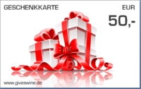 Geschenkkarte EUR 50.00 white