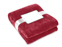 Couverture polaire en flanelle 280 g/m rot